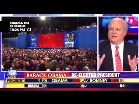 Karl Rove Causes Fox News Chaos By Challenging Obama Victory Projection