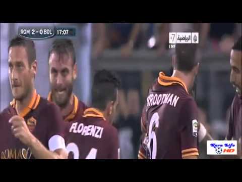 Roma vs Bologna 5-0 - All Goals & Highlights (Gervinho, Florenzi, Ljajic) (29/9/2013)