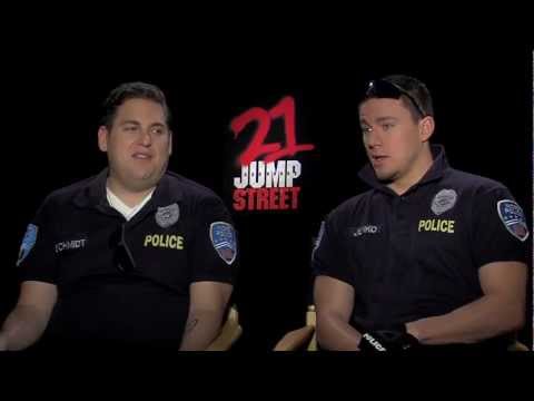 Channing Tatum and Jonah Hill play dress-up for their '21 Jump Street' interview