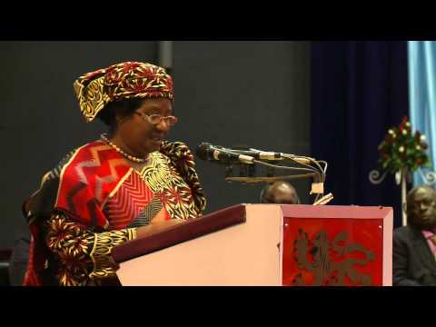 President of Malawi speaks at UNAIDS and Lancet Commission meeting