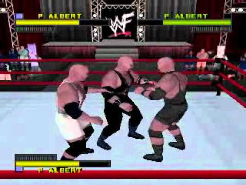 WWF Attitude - N64 - The Matt Bloom CAW Triangle Match