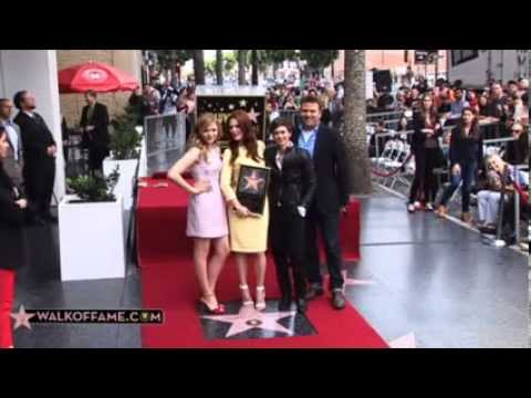 Julianne Moore Walk of Fame Ceremony