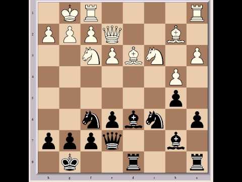 Killegar Chess Presents: George Rotlewi vs. Akiba Rubinstein, 1907