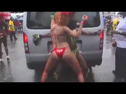 Rihanna at Carnival in Barbados on Streets- Smugglaztv