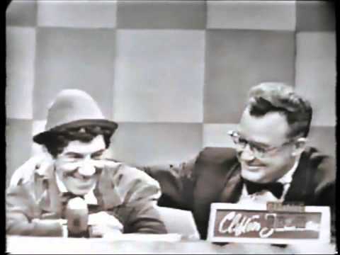 Chico Marx on 'The Names the Same' Gameshow (1955)