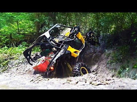 Polaris VS Can-Am Showdown - RZR XP + Maverick + RZR4 + Commander + RZR 800 + Outlander XMR