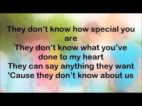 One Direction - They Don't Know About Us (Lyrics On Screen)