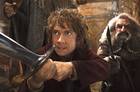 Martin Freeman as Bilbo Baggins in a scene from 'The Hobbit: The Desolation of Smaug'