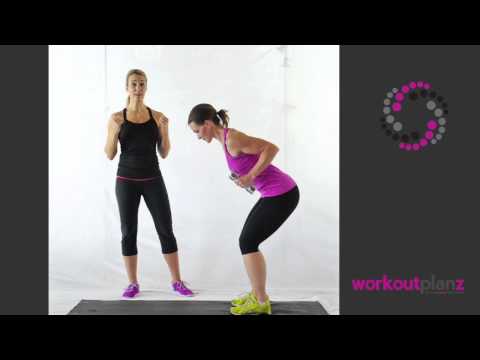 Toning Arm Exercises for Women!  The Tricep Kickback!