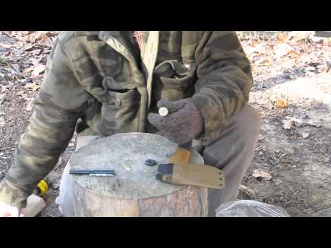 Modifying Brass Shotgun Shells to accept the 209 Primer.wmv