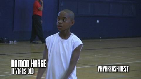 11 Year Old Hoops Phenom Damon Harge... #1 Ranked 6th Grader in the Country