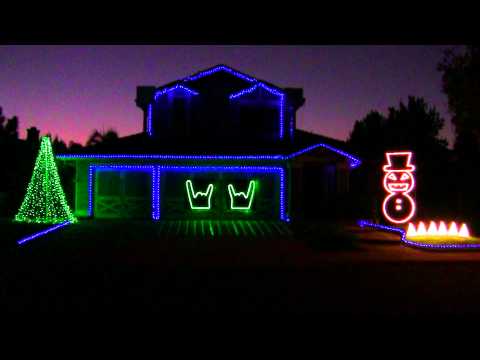 SLAYER CHRISTMAS LIGHTS 2011 HD LIGHTORAMA