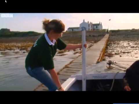 BERNARD  DEVLIN.  TIMOTHY SPALL VISITS PIEL ISLAND, BARROW IN FURNESS