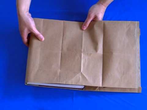 How to Make a Paper Bag Book Cover