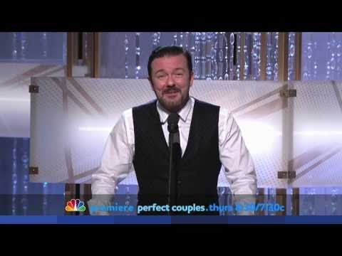 2011 Golden Globes: Ricky Gervais' full monologue and performance