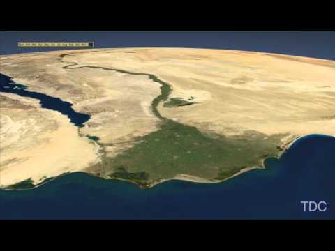 Timelapse View of the Nile Delta from Space