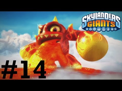 Skylanders Giants Wii U Co-op -- Chapter 14: Autogyro Adventure - Nightmare Mode