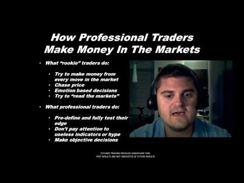 How Professional Traders REALLY Make Money In The Stock Market