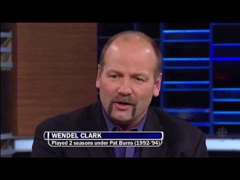 Wendel Clark Remembering Pat Burns on HNIC - Nov 20th 2010 (HD)