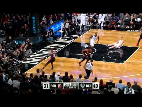 Highlights: Trail Blazers 108, Nets 98 - November 18, 2013