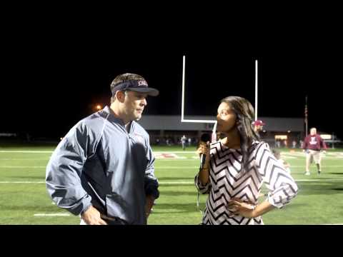 Warcry Reporter Shea Person Interviews Head Coach Tim Barron at HCHS vs Kendrick