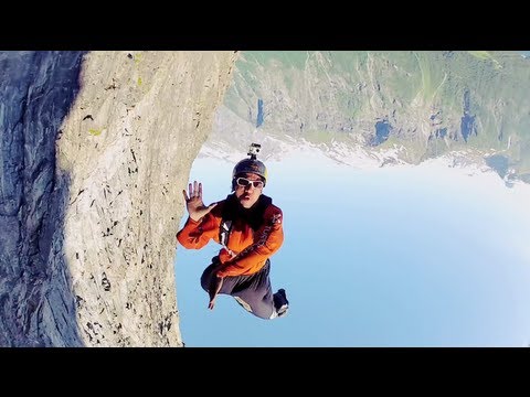 Freefly BASE jump in Norway - Red Bull Soul Flyers