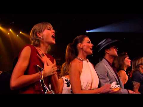 Darius Rucker (Kenny Rogers) Taylor Dancing - The Gambler - CMA Awards 2013