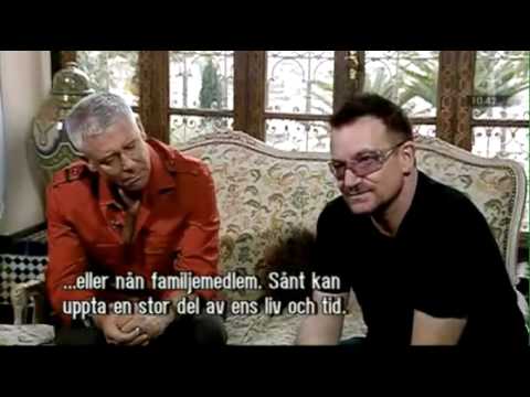 U2 Bono and Adam Clayton Reveal Secrets in Fez Morocco part 1