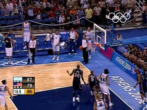 Argentina Shock USA in Men's Basketball - Athens 2004 Olympics