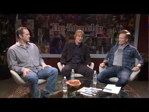 Google Play presents: Vince Vaughn and Owen Wilson debut The Internship trailer, with Conan O'Brien