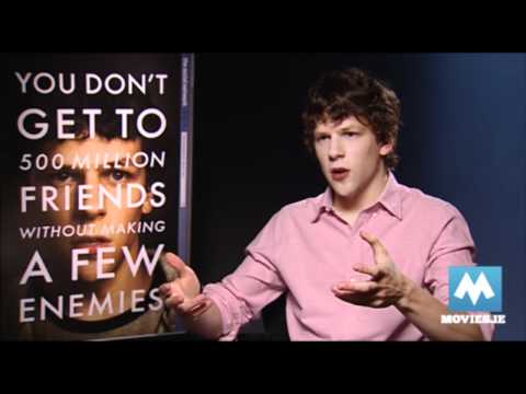 Jesse Eisenberg plays Mark Zuckerberg in THE SOCIAL NETWORK - Interview