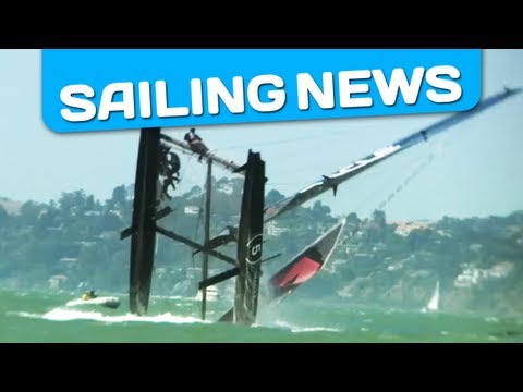 America's Cup: Russell Coutts on AC45 Oracle capsizes spectacularly in San Francisco