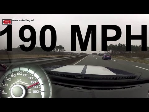 Ford Mustang Shelby GT500 Top Speed on the Autobahn