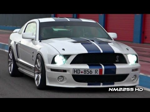 Modified Shelby Mustang GT500 INSANE SOUND on Track!