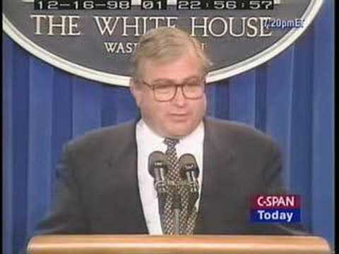 Sandy Berger and the Iraq Liberation Act of 1998