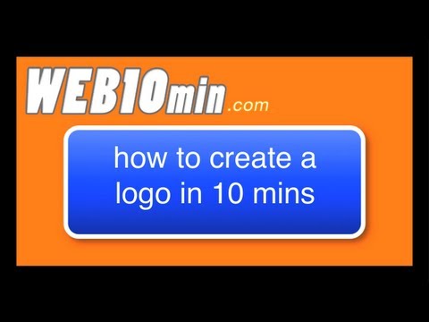 How To Make a Logo - In 10 Minutes - For My Business - For Free