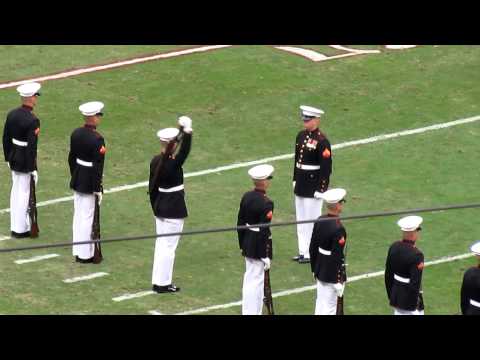 Awesome video of the USMC(Marines) Silent Drill Team