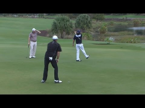 Jason Dufner's short birdie 