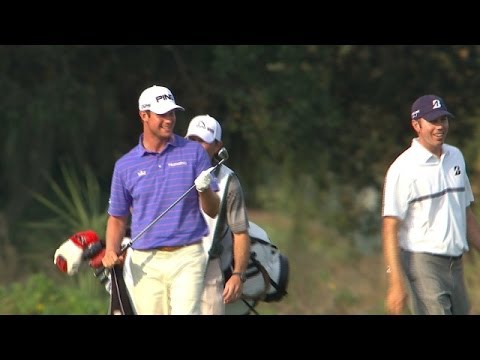 Harris English hits amazing second shot at Franklin Templeton Shootout