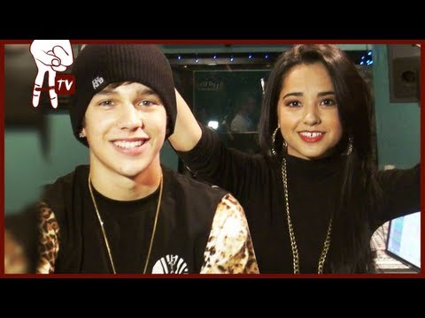 Austin Mahone and Becky G Exclusive Recording of 