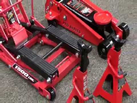 Powerbuilt Triple Lift Floor Jack Video - Pep Boys