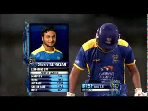 Barbados Tridents Vs T&T Red Steel-CPL T20 2013 (Part 1)