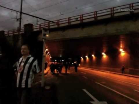 Newcastle United FC fans @ Bruges (Belgium)