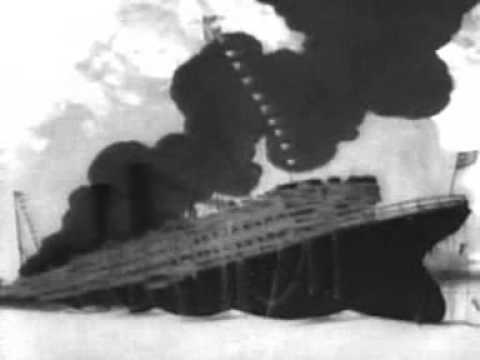 Winsor McCay's THE SINKING OF THE LUSITANIA (Silent Animation 1918)