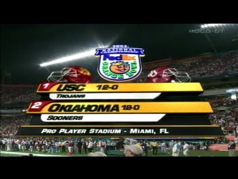 2005 BCS National Championship (Orange Bowl) - OU vs Southern California