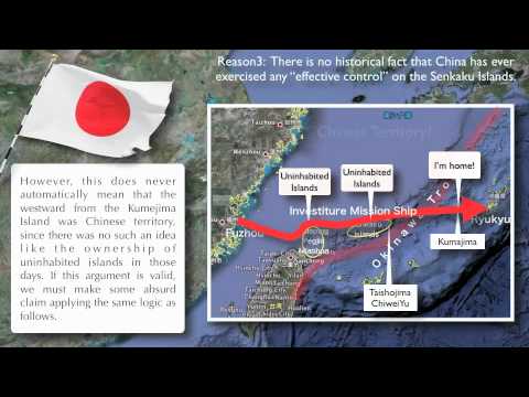 5 Reasons Why the Senkaku (Diaoyu) Islands are NOT Chinese Territory