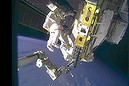 Second space walk begins (Thumbnail)