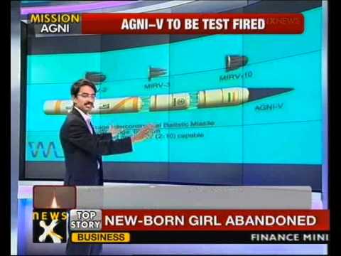 Agni-V missile test launch today - NewsX