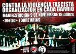 JJAA '13. Manifestación: Contra la violencia fascista, organización en cada barrio