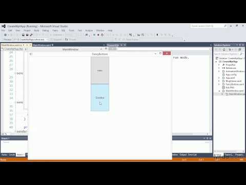 Visual Studio tutorial: Creating a dramatic Windows application with WPF | lynda.com